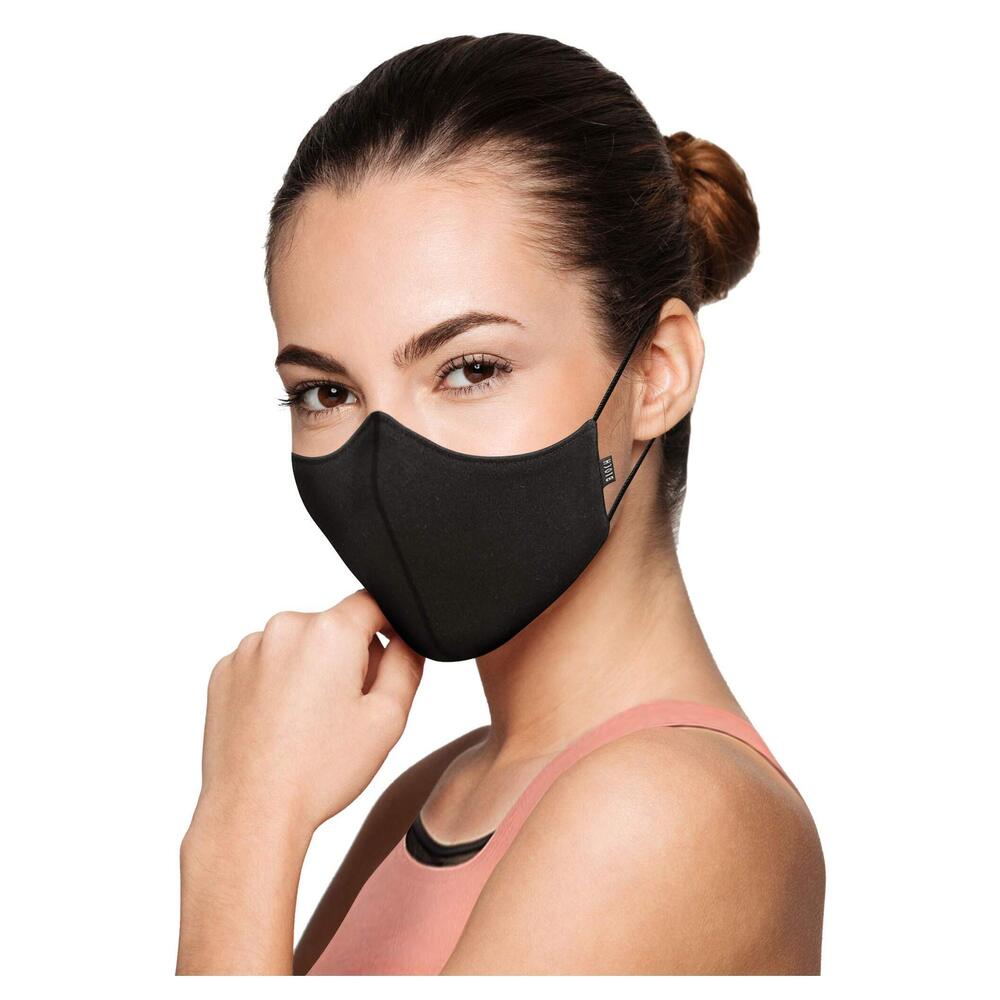 Bloch Adult Soft Stretch Contour Mask 3 Pack Black One Size